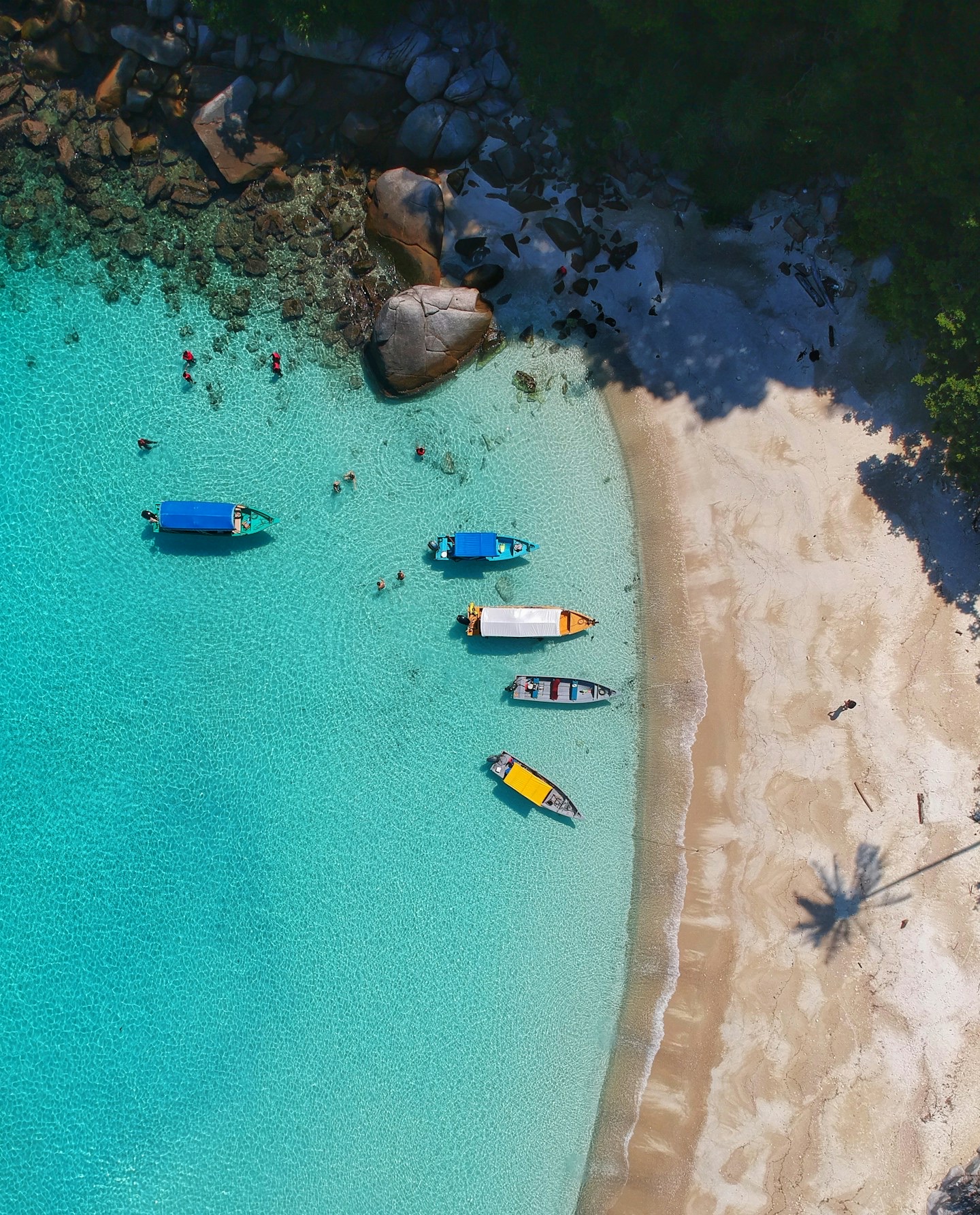 Mediterranean coastline of Ras El Hekma